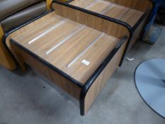 * oak vaneer tray stand