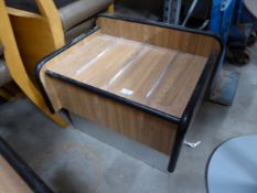 * oak vaneer tray stand