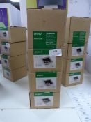 *4 Project Grid Silver Spotlight GU10 Light Fitting