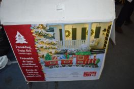 *LED Twinkling Train Set with 440 LED Lights