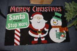 *Christmas Santa Claus Doormat