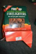 *Fire Up Natural Fire Lighters ~200 Cubes