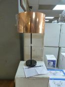 *Volos Table Lamp in Black & Polished Brass Finish