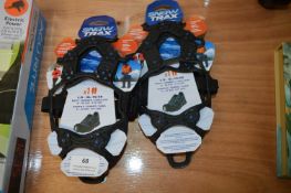 *Two Pairs of Snow Trax Size: L Shoe Snow Spikes