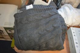 *Life Comfort Cable Knit Throw 127x152cm