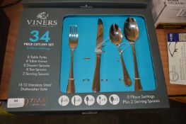 *Viners Stainless Part Cutlery Set