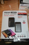 *Pocket Juice Hypercharge Dual USB Portable Charge