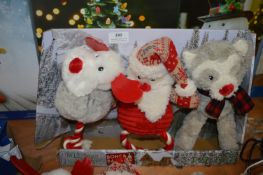 *Bone & Barker Christmas Dog Toys