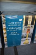 *LED Lamppost with 120 LED Lights