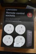 *Unicom RC Sockets 4pk