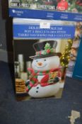 *Snowman Holiday Cookie Jar