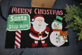 *Christmas Santa Claus Doormat