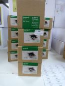 *4 Project Grid Silver Spotlight GU10 Light Fitting