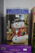 *Holiday Snowman Cookie Jar