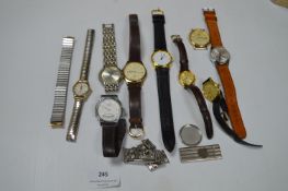 Ladies and Gents Wristwatches,; Casio, Ingersoll,