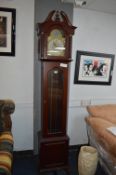 Modern West Minster Chimes Log Case Clock