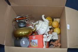 Pottery Items, Teapots, Lilliput Lane, etc.