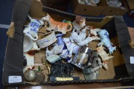 Musical Carousel Horse, Tankards, etc.