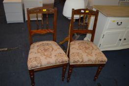 Pair of Victorian Mahogany Chairs