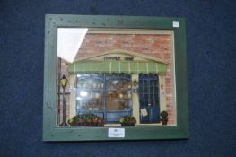 Box Framed Flower Shop