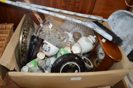 Pottery and Decorative Items, Clocks, etc.