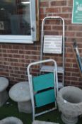 Aluminium Step Ladder and One Other