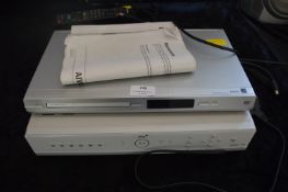 Philips DVD Player plus Sky Box