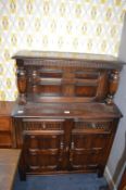 Linenfold Effect Cupboard