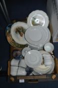 Coalport and Royal Albert Wall Plates plus Part Di