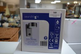 *LED Outdoor Wall Light with PIR Motion Sensor