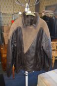 Gent's Italian Leather Jacket by Richard Jones Siz