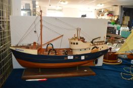 Wooden Model of the Fishing Vessel Mariana