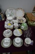 Pottery Part Tea Sets Including Wedgwood Duchess e