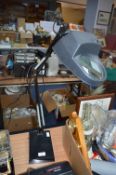 Adjustable Magnifying Desk Lamp