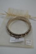 Indian Silver Bangle (unmarked - 925) ~48g