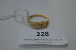9k Gold Ring Size: N ~2g