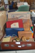 Small Vintage Case of Collectibles etc.
