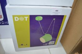 *Dot Green Pendant Lamp with Dual Bracket Suspensi