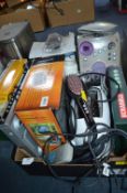 Electrical Items; Toasters, Karaoke Machine, Scrab