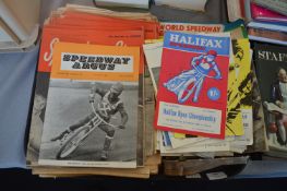 Vintage Speedway Programmes and Magazines