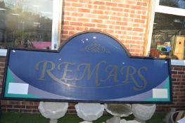 Large Pub Sign for Remars 2.8x1.2m