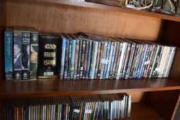 30+ DVDs etc.
