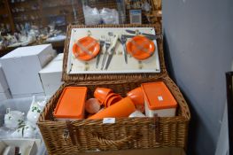 Picnic Basket and Contents