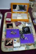 Jewellery Box plus Costume Jewellery etc.