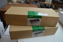 *Project Collection Grid 3 Silver/Matt Black Light