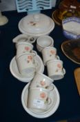 Vintage Korean Part Dinner Set Dusty Meadow Potter
