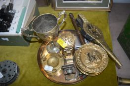 Brass & Plated Ware, Bellows, etc.
