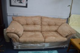 Large Two Seat Sofa with Matching Armchair