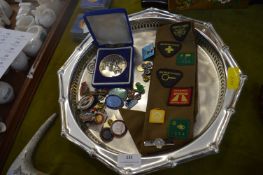 Enamel Badges, Medallions and Brownie Guide Cloth