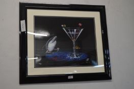 Framed Goddard Limited Edition Print - Card Shark